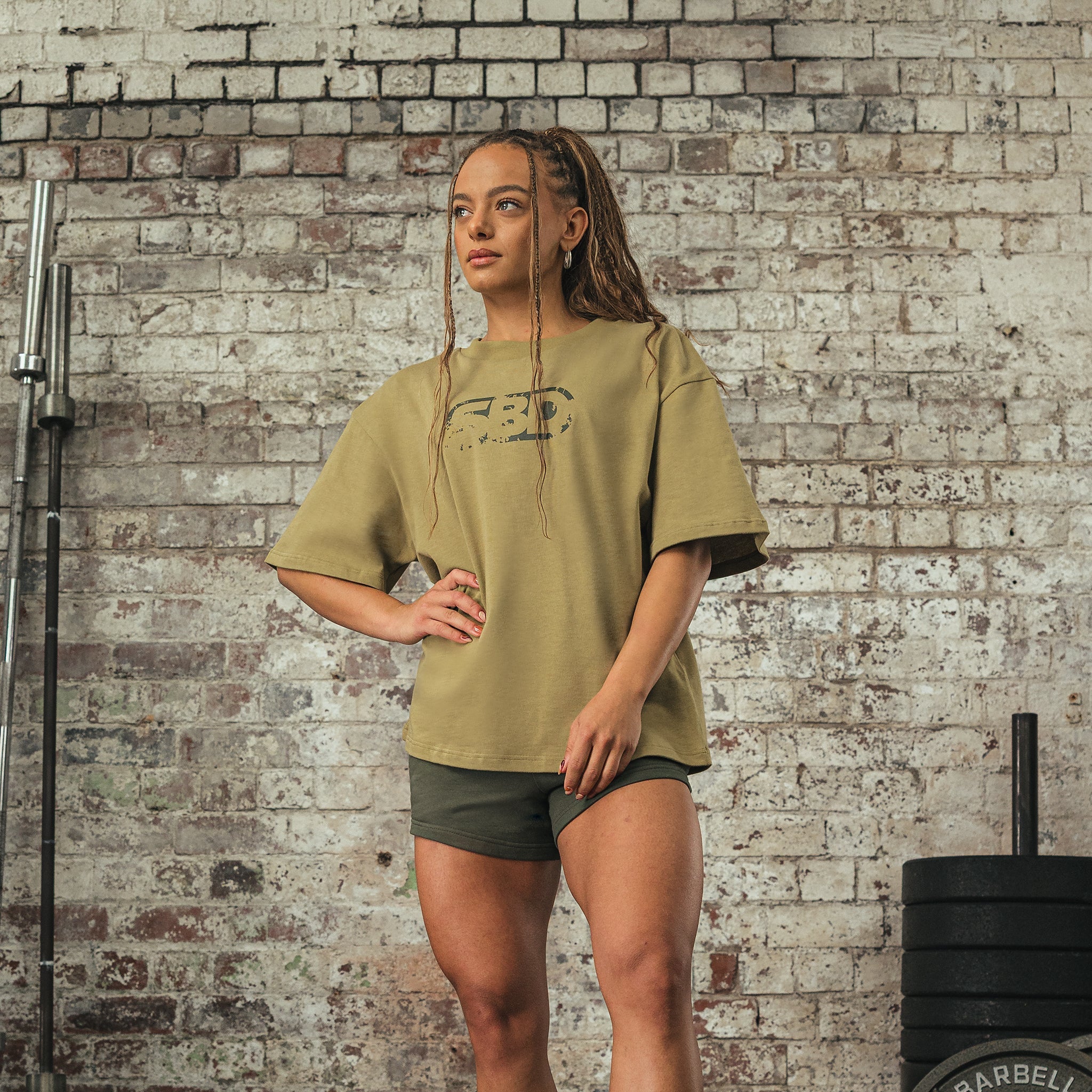 T-Shirt Oversize Resolve Sable