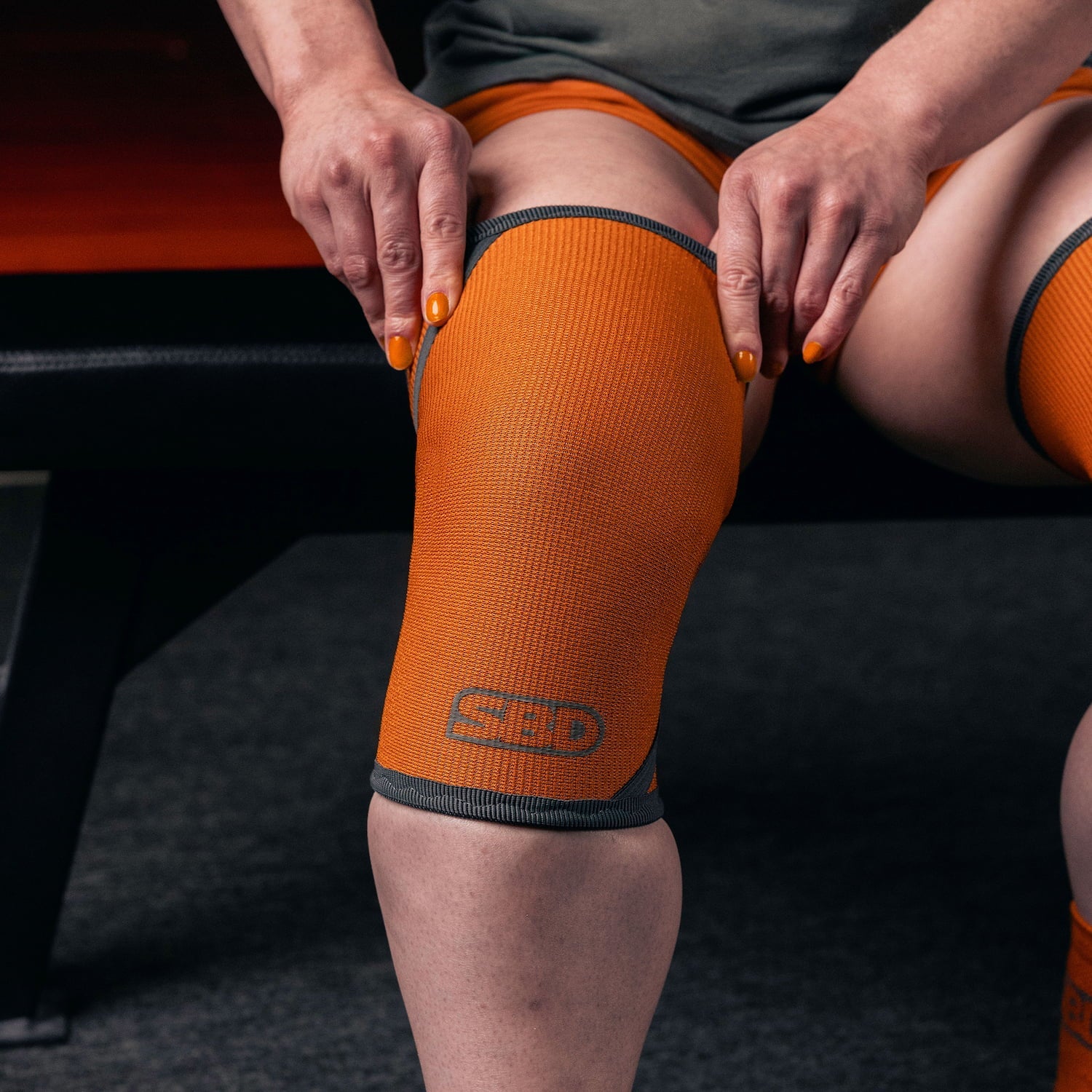 Genouillères Powerlifting Forge Orange