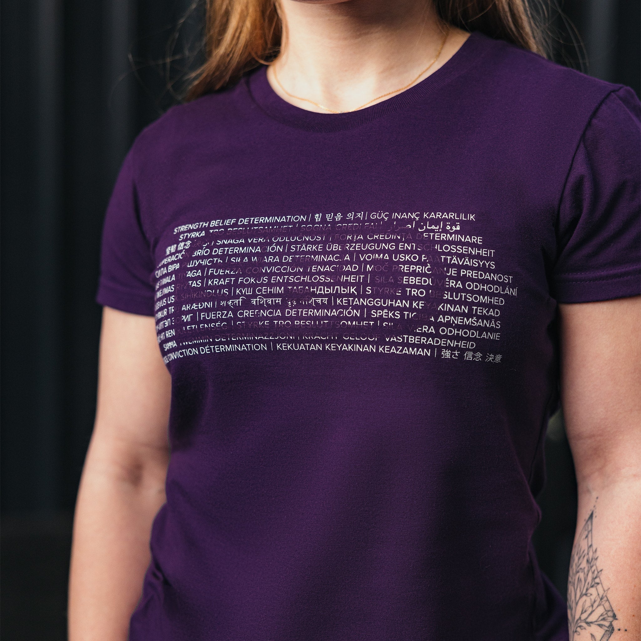 T-Shirt Aspire Lavande