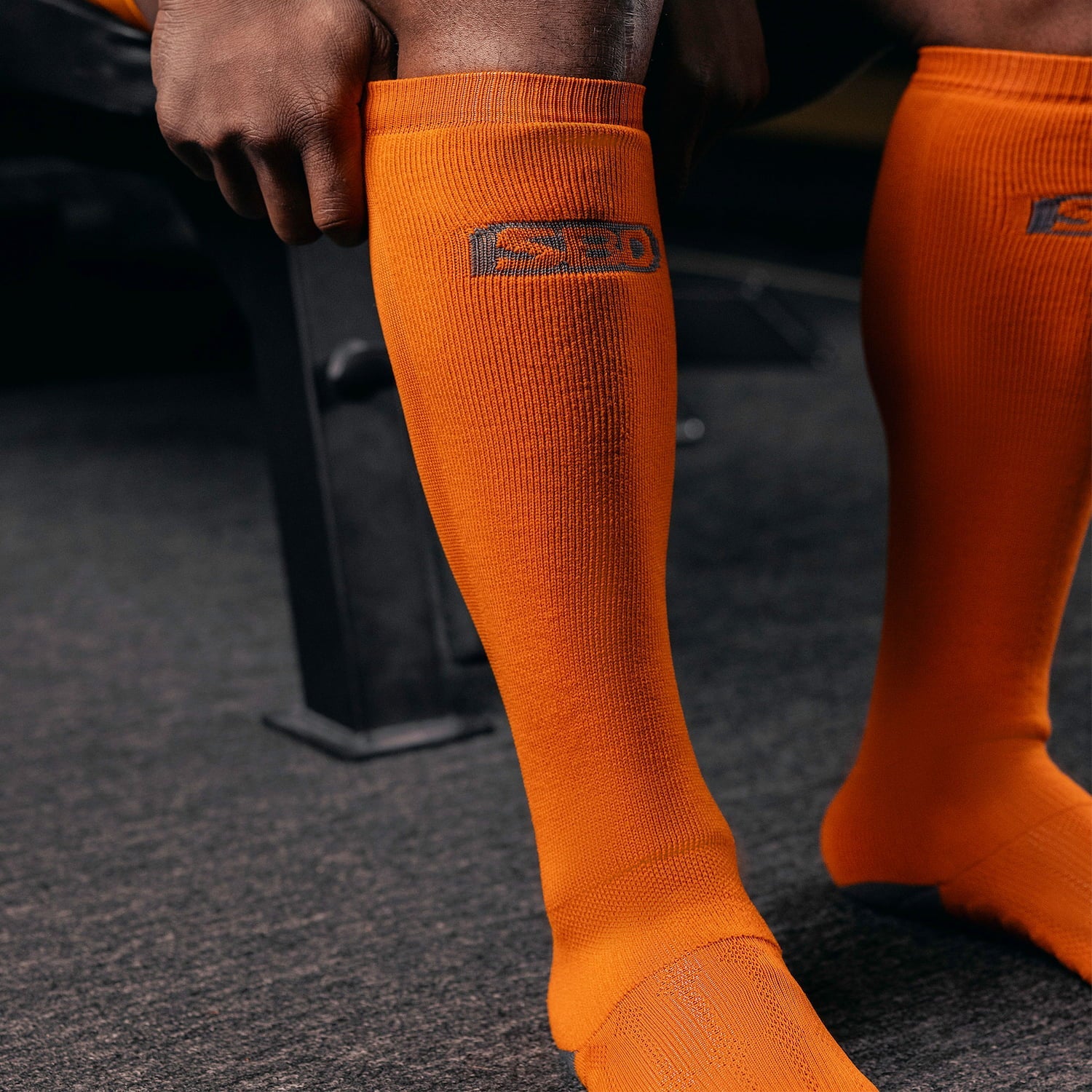 Chaussettes de deadlift Forge Orange