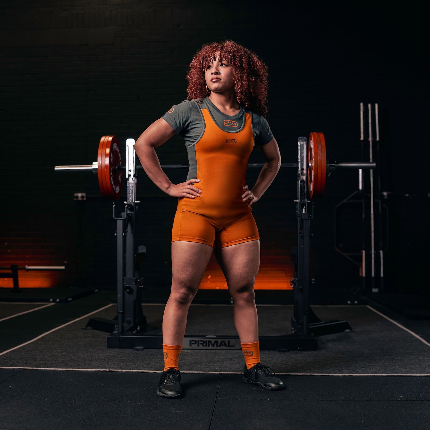 Singlet Powerlifting Forge Orange