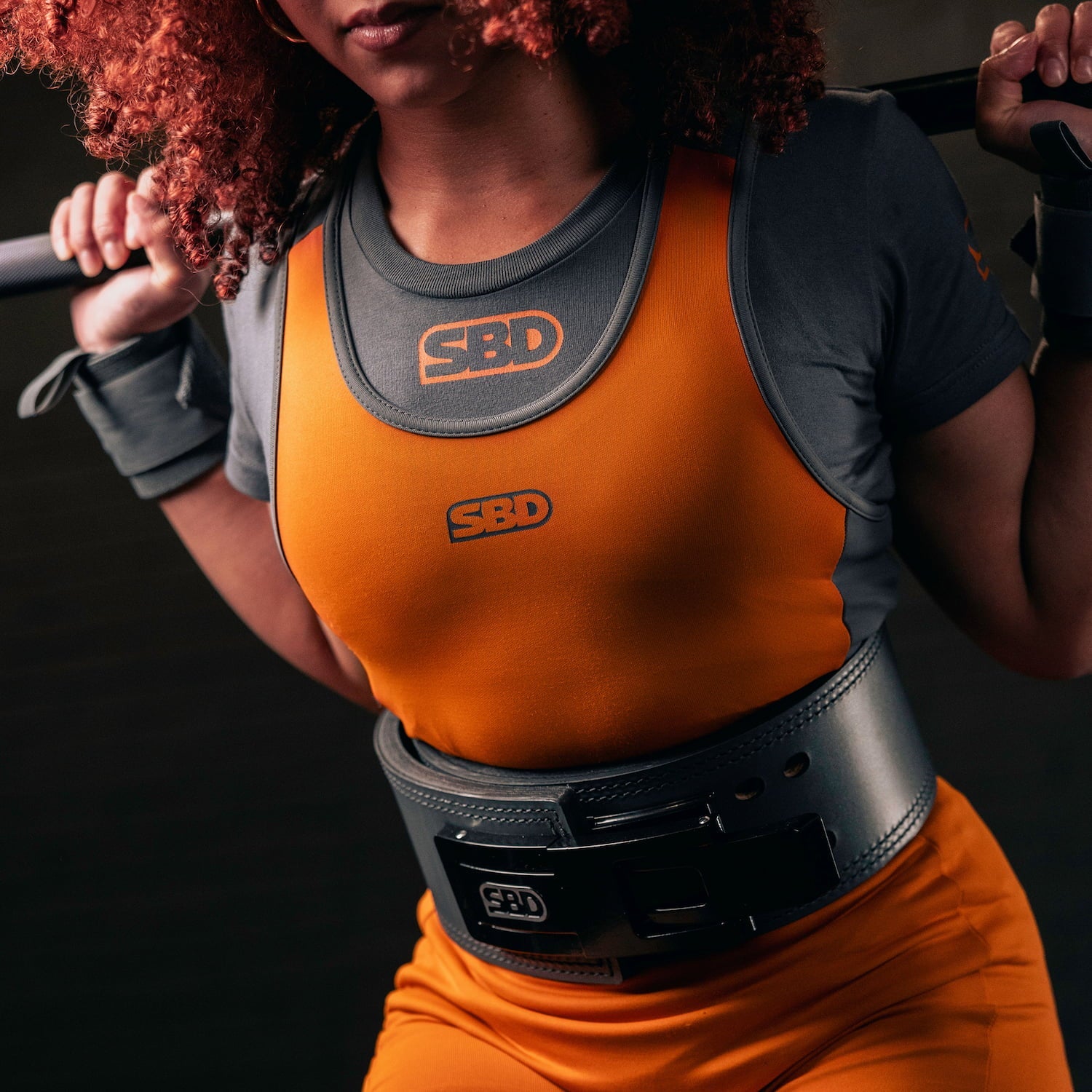Singlet Powerlifting Forge Orange