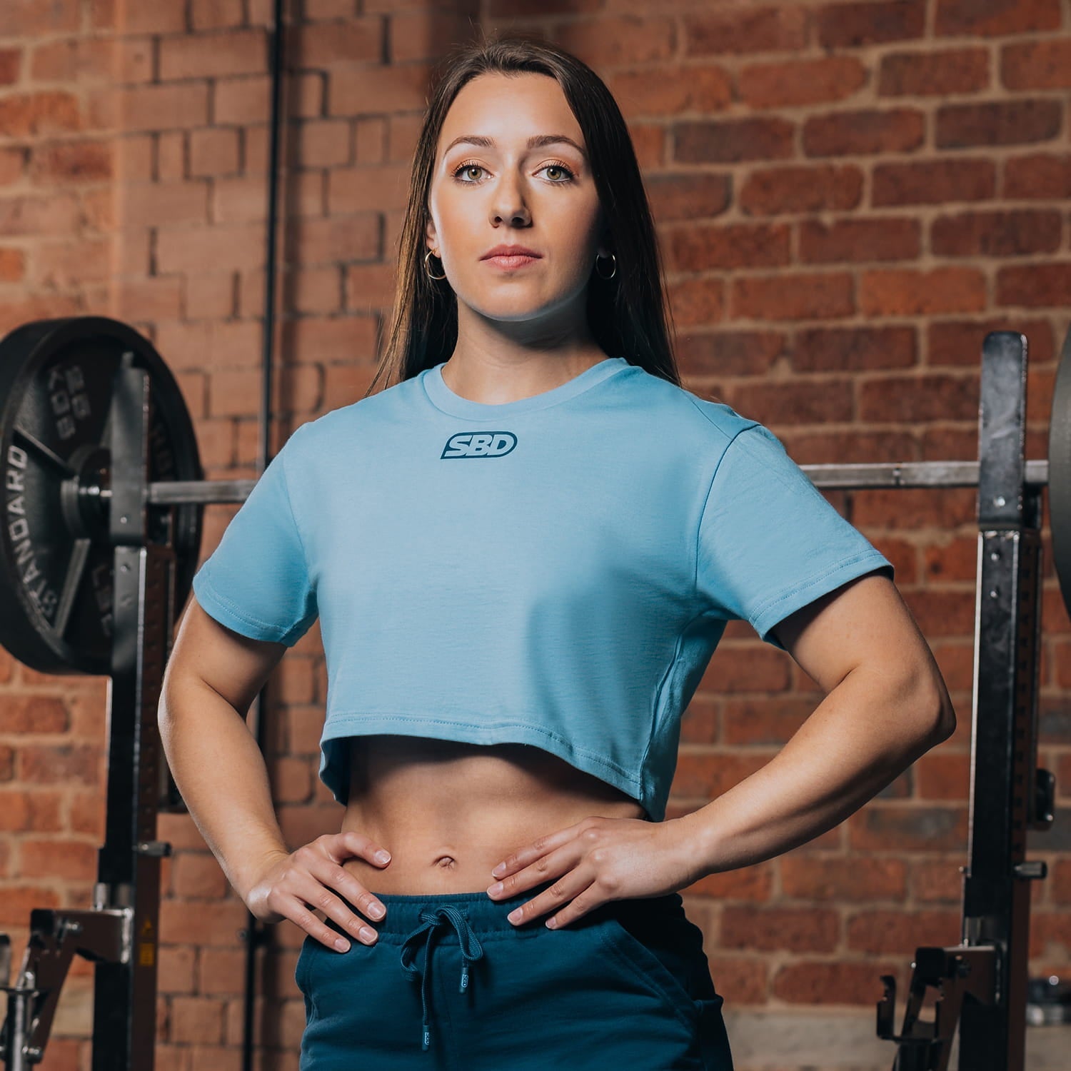 Crop Top Reflect Bleu