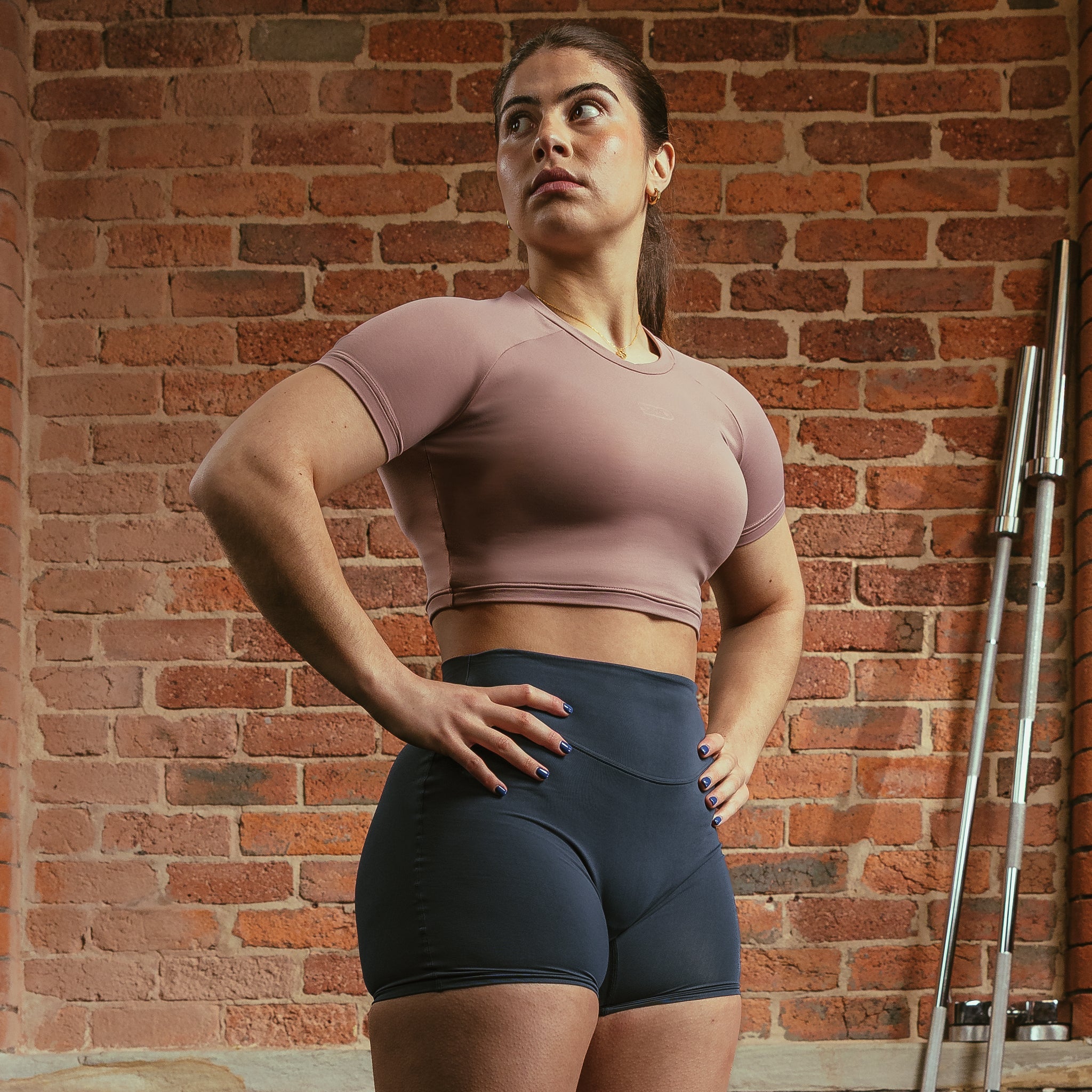 Crop Top d'entraînement Serenity Femme