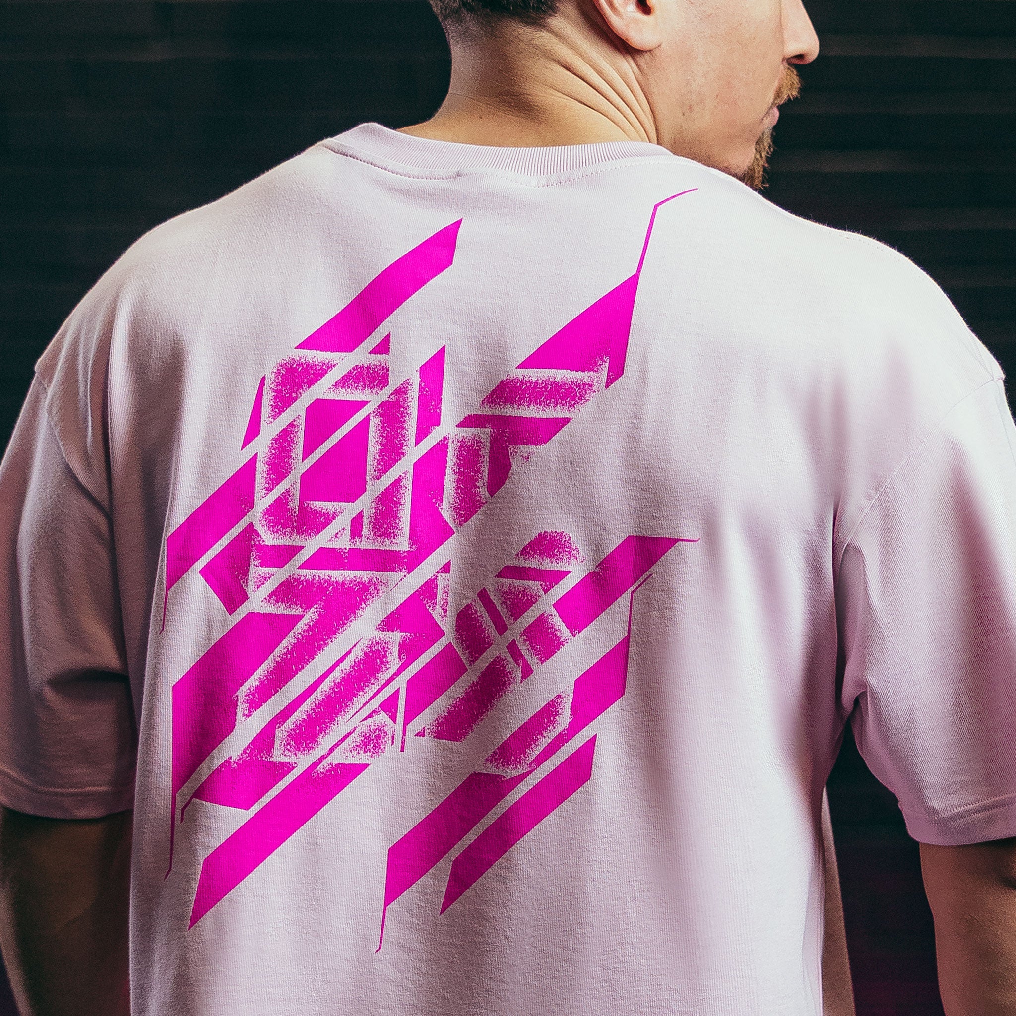T-Shirt Oversize Nova Rose pastel