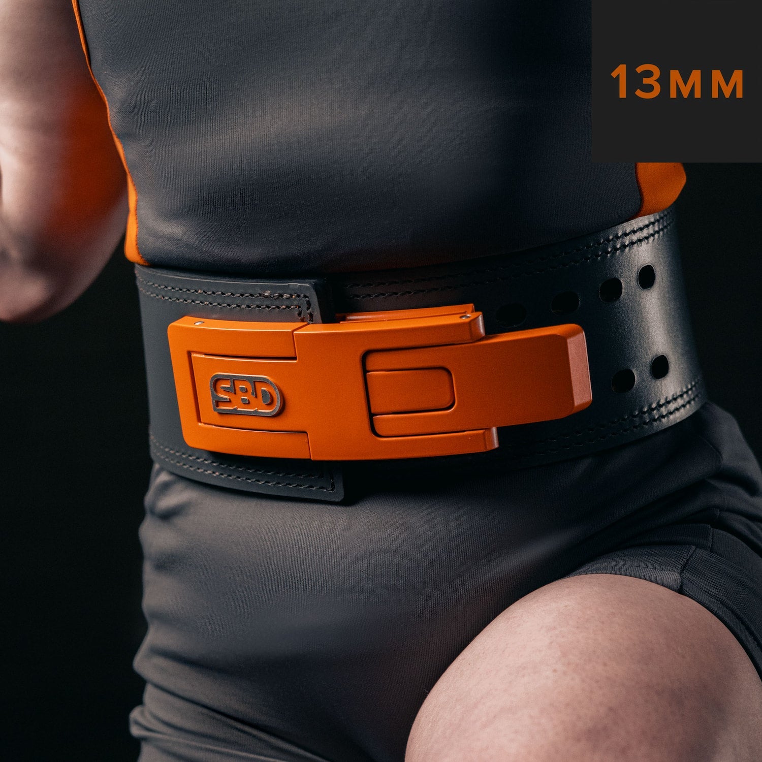 Ceinture Forge 13mm Orange