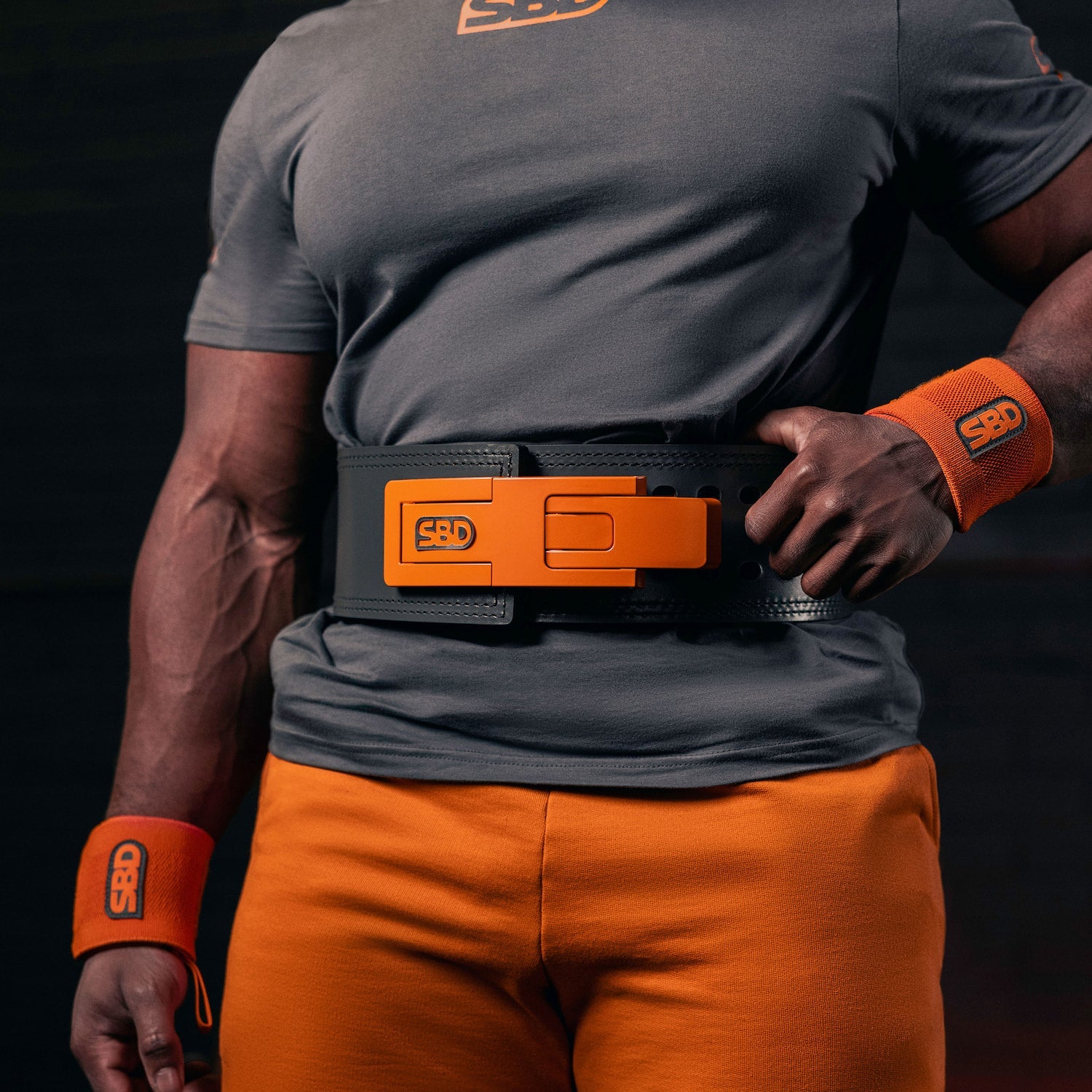 Ceinture Forge 13mm Orange