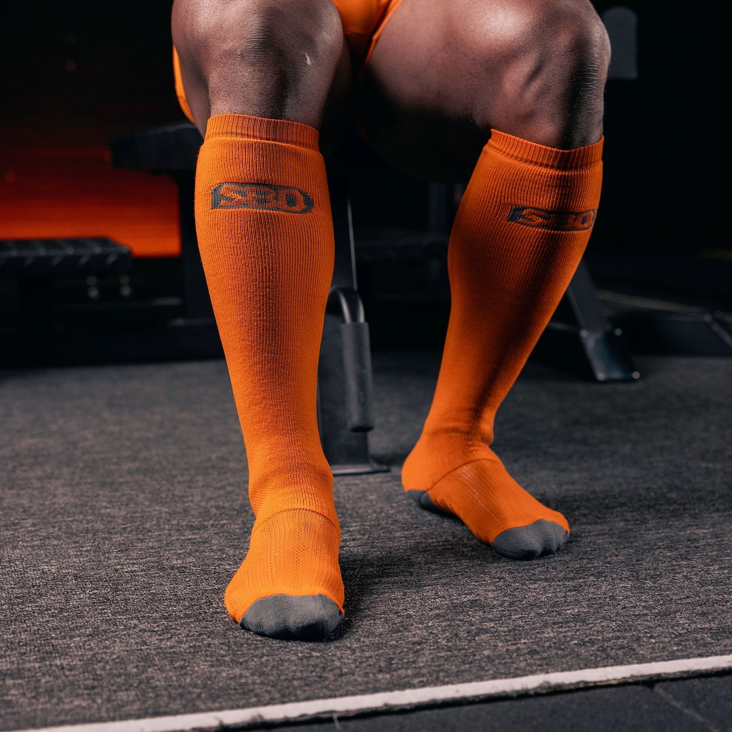 Chaussettes de deadlift Forge Orange