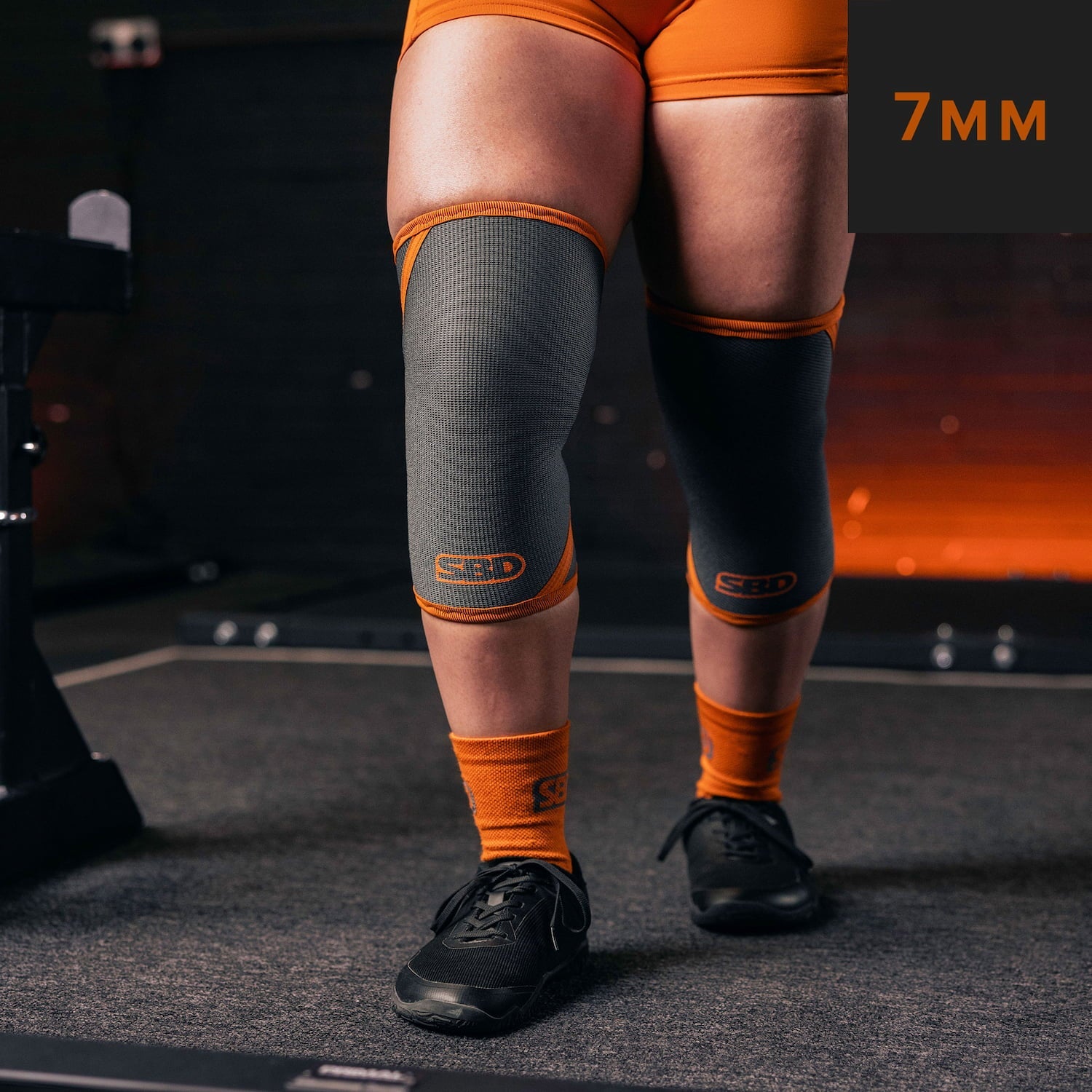 Genouillères Powerlifting Forge Gris