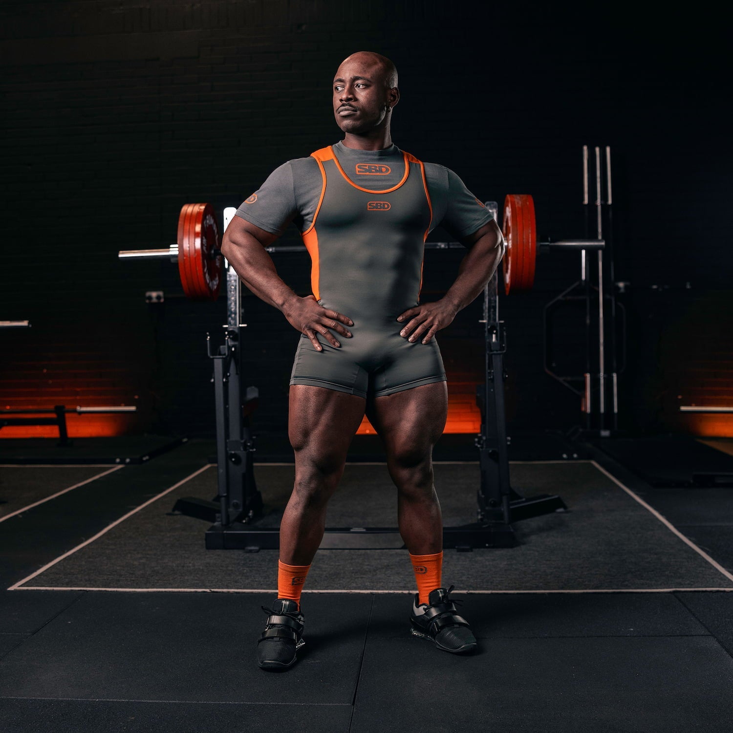 Singlet Powerlifting Forge Gris