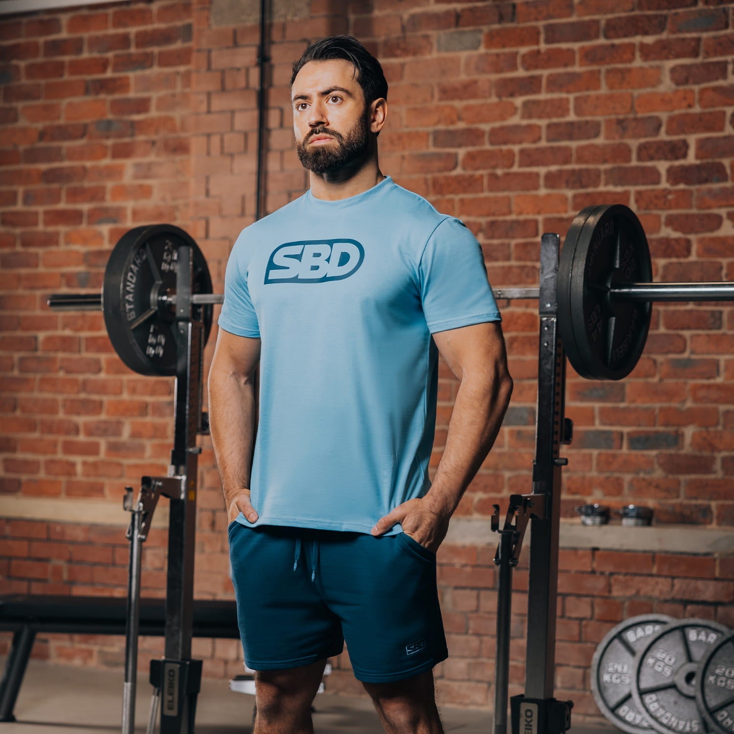 T-Shirt Reflect Bleu