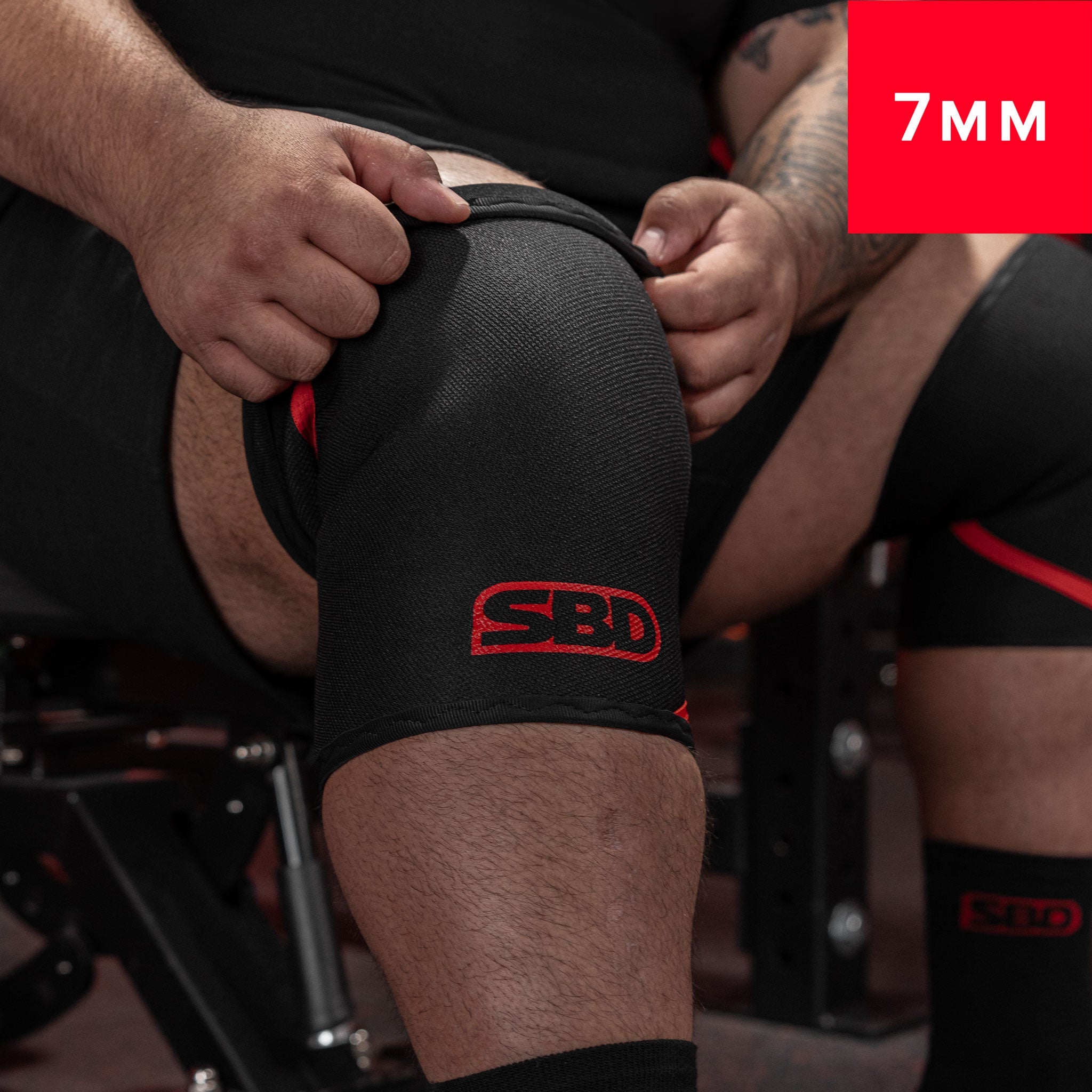 SBD Powerlifting Knee Sleeves 7mm