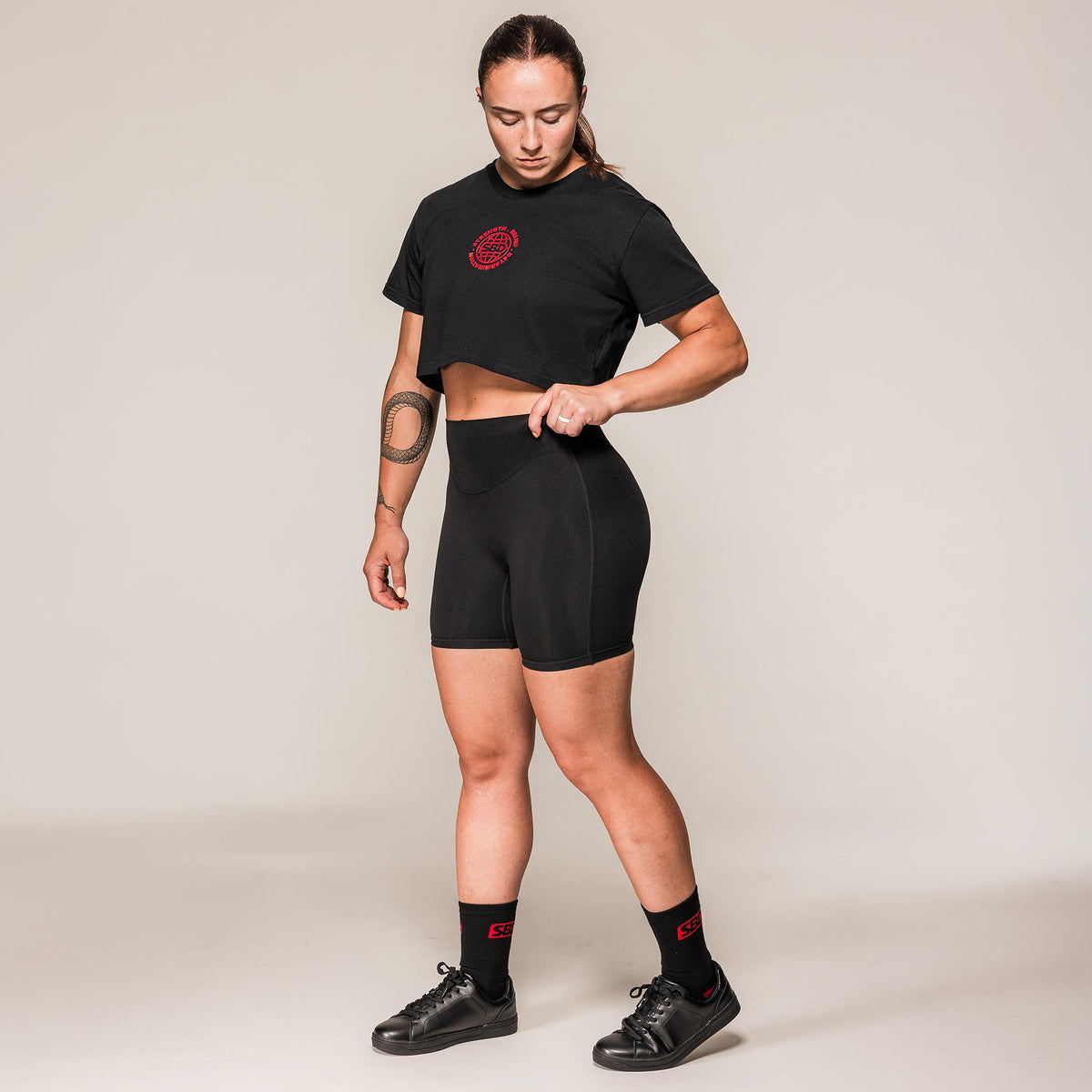 Short d'entraînement femme