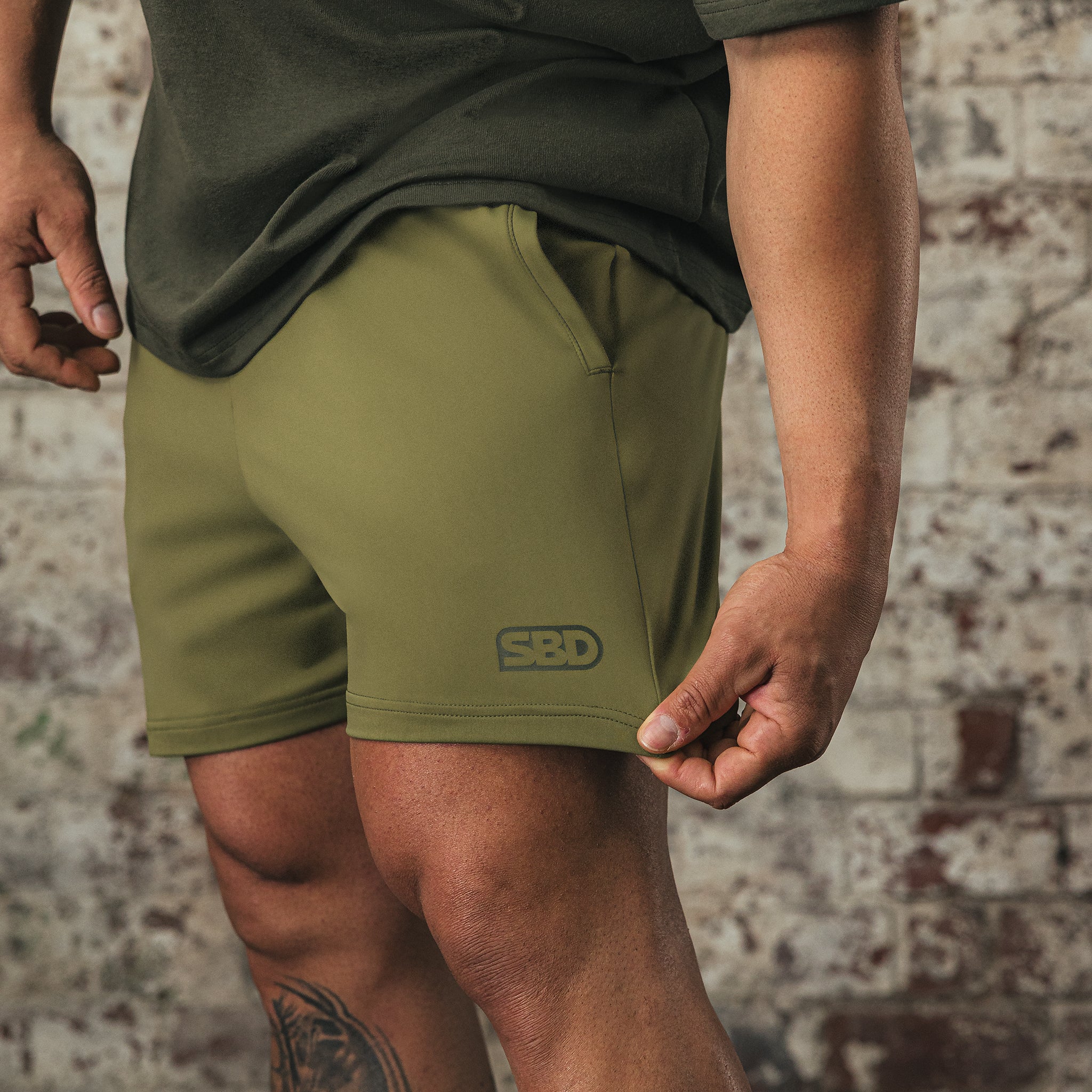 Short d'entraînement Resolve Homme