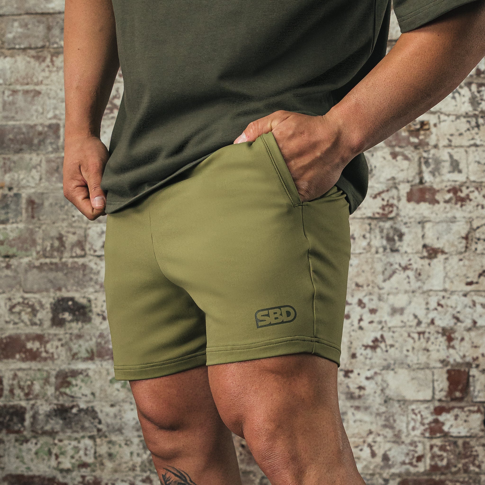 Short d'entraînement Resolve Homme